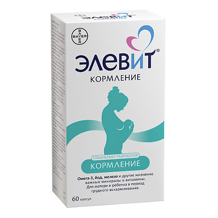 Элевит Кормление капс. №30