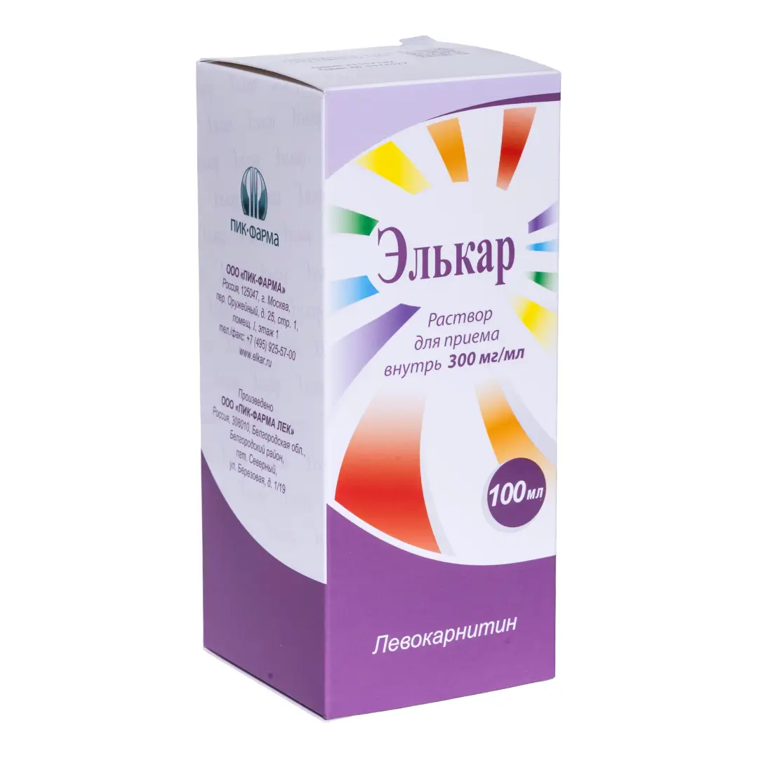 Элькар р-р 30% 100мл