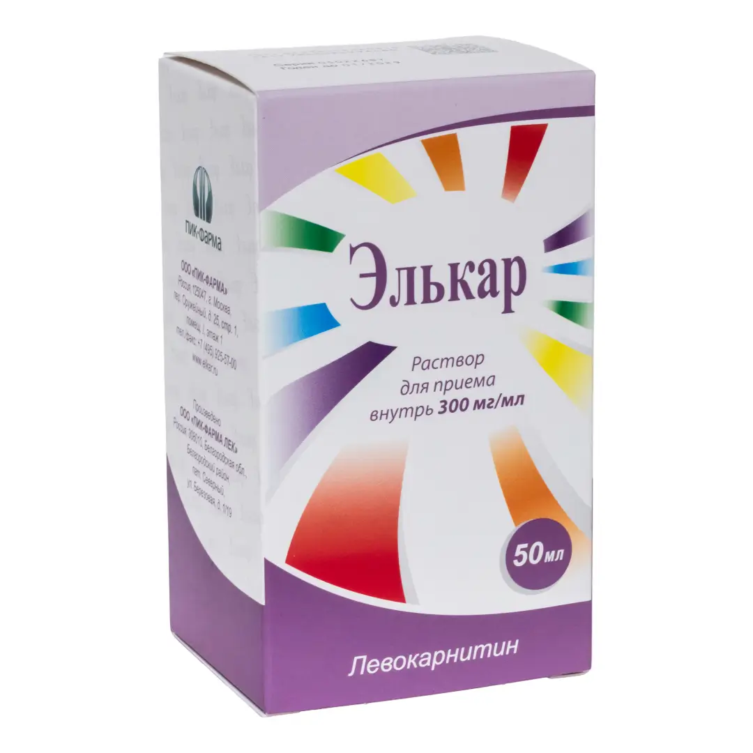Элькар р-р 30% 50мл