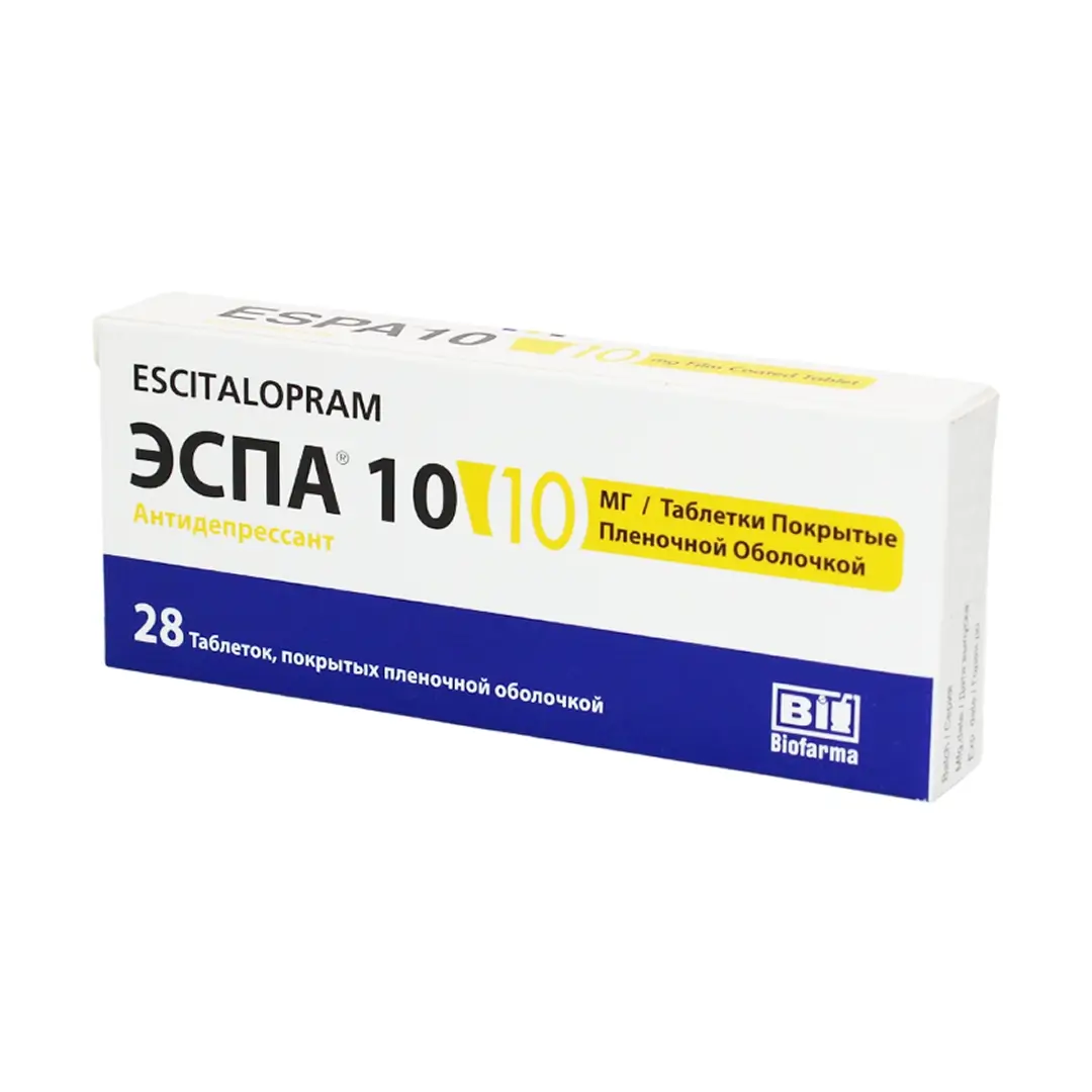 Espa 10 tab. 10mg №28