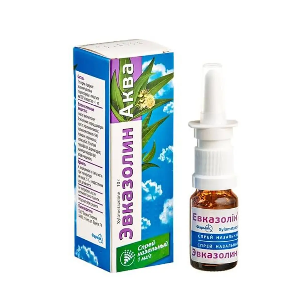 Evkazolin Akva sprey nazal. 1mg 10ml
