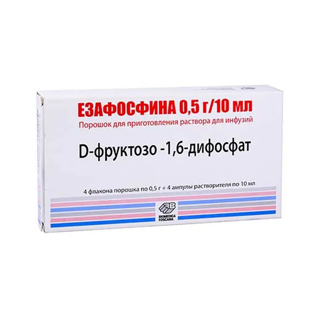 Езафосфина пор. д/пр. р-р 0,5г/10мл №4