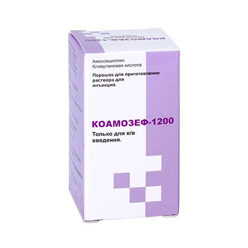 Koamozef 1200 por. 1000mg+200mg №1