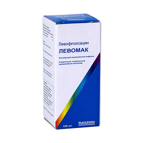 Левомак р-р 500мг/100мл