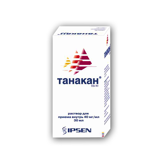 Танакан р-р д/внутрь 40мг/мл 30мл