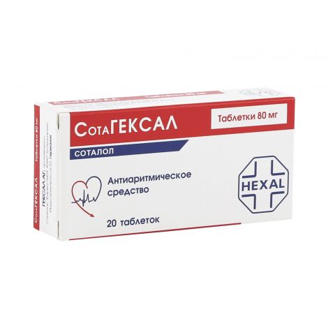 SOTAGЕKSAL TAB 80MG N20