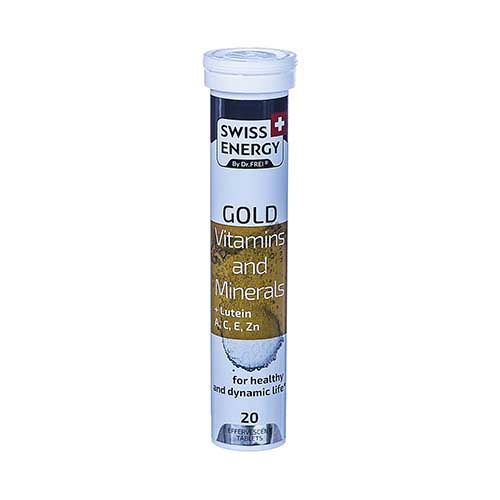 VITAMIN SWISS ENERGY GOLD+LYUTЕIN VITAMINЫ I MINЕRALЫ TAB SHIPUCH N20