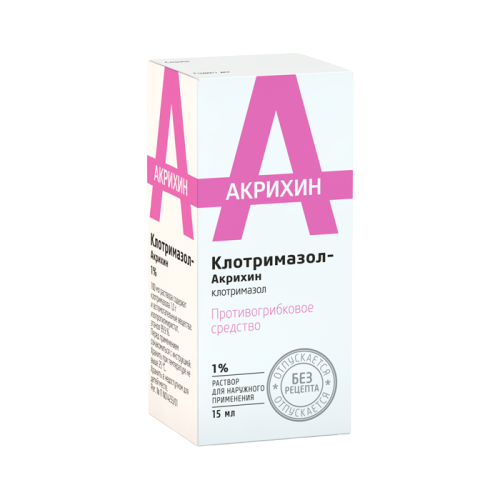 Klotrimazol r-r 1% 15ml