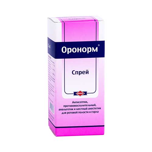 Оронорм спрей 25мл