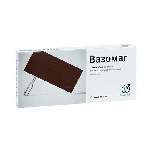 Vazomag r-r 100mg/ml 5ml №10