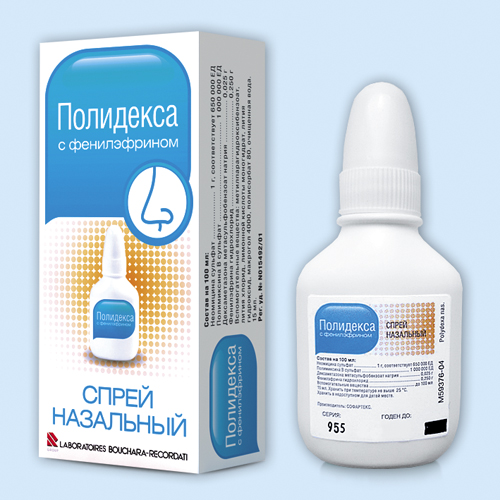 Polideksa s fenilefrinom sprey nazal. 15ml