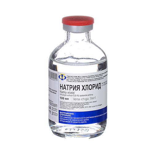 Natriya xlorid TM r-r d/inf. 0,9% 100ml
