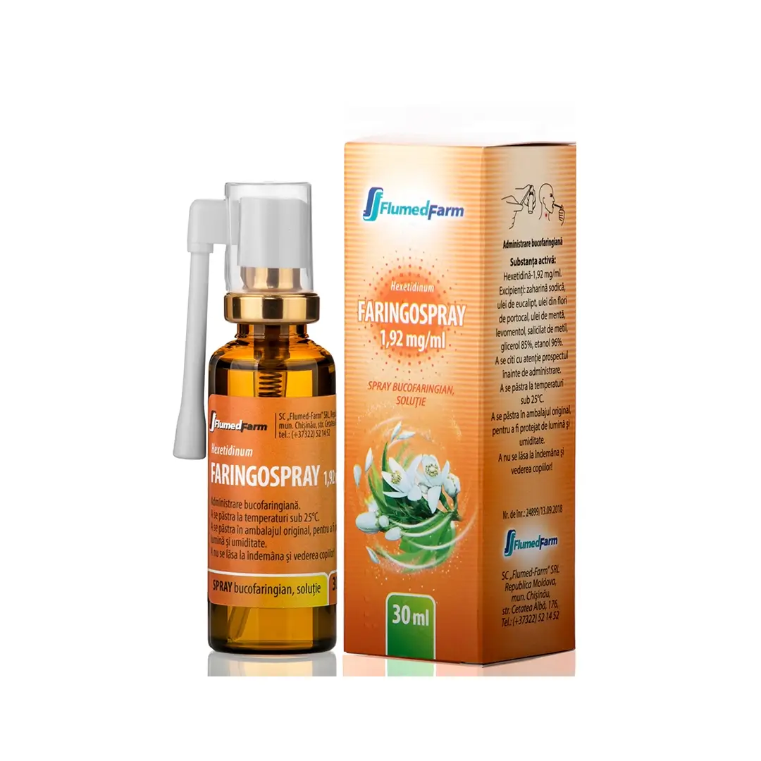 Фарингоспрей спрей 1.92мг/мл 30мл №1