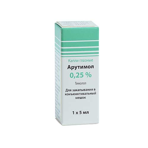 Arutimol gl. kapli 0,25% 5ml