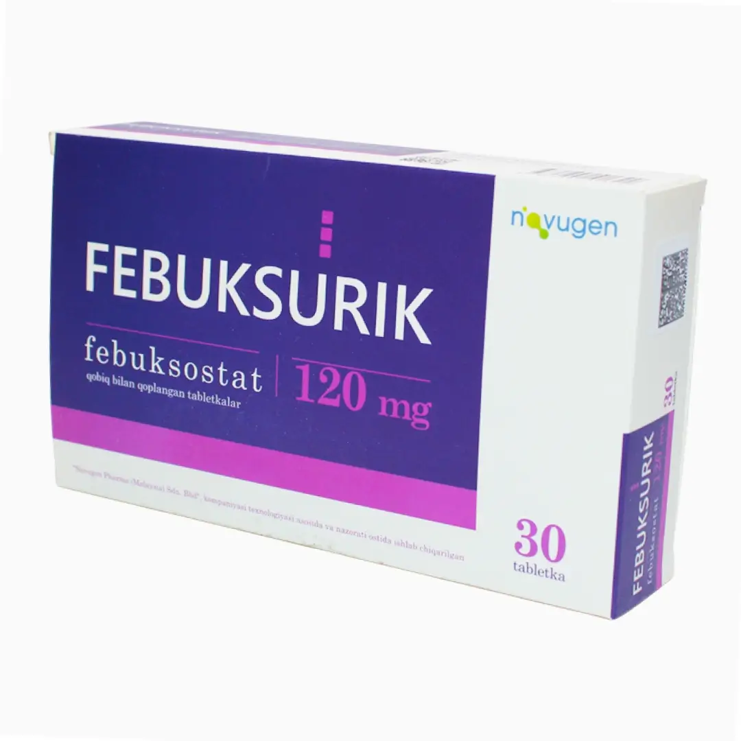 Фебуксурик таб. п/о 120мг №30