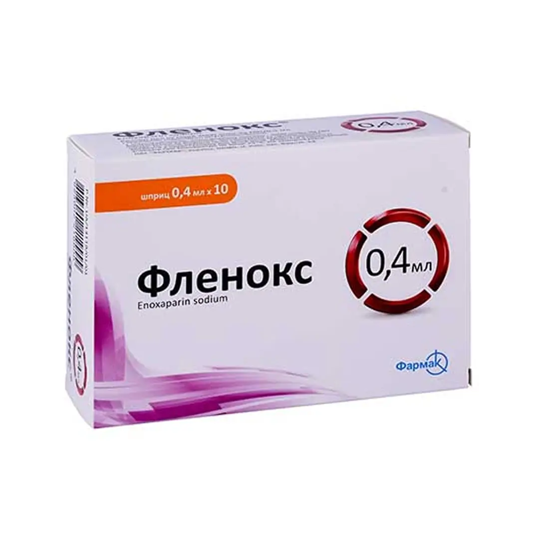Фленокс р-р д/ин. 4000 анти-Ха МЕ/0.4мл №10