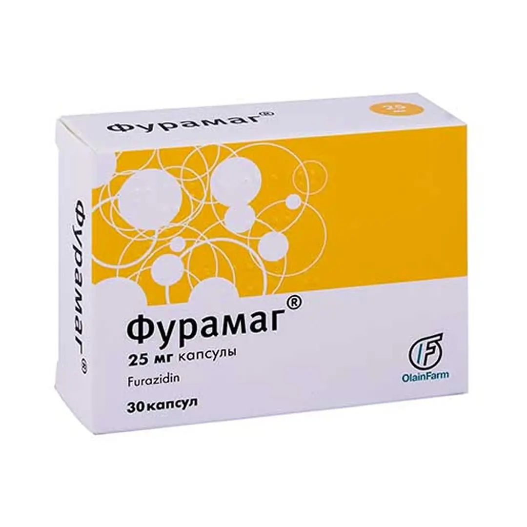 Фурамаг капс. 25мг №30