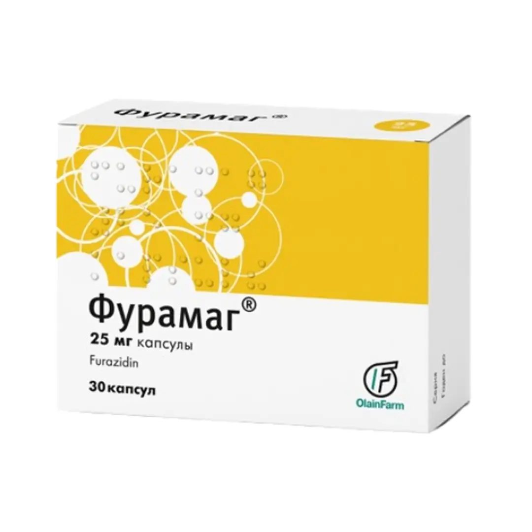 Фурамаг капс. 25мг №30