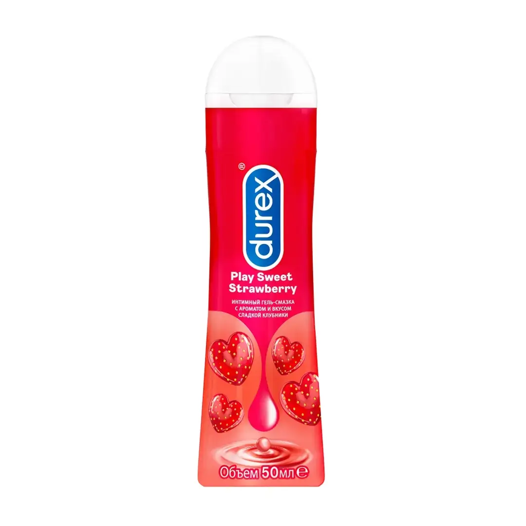 Durex Play Sweet strawberry интимный гель-смазка 50мл уп. №1
