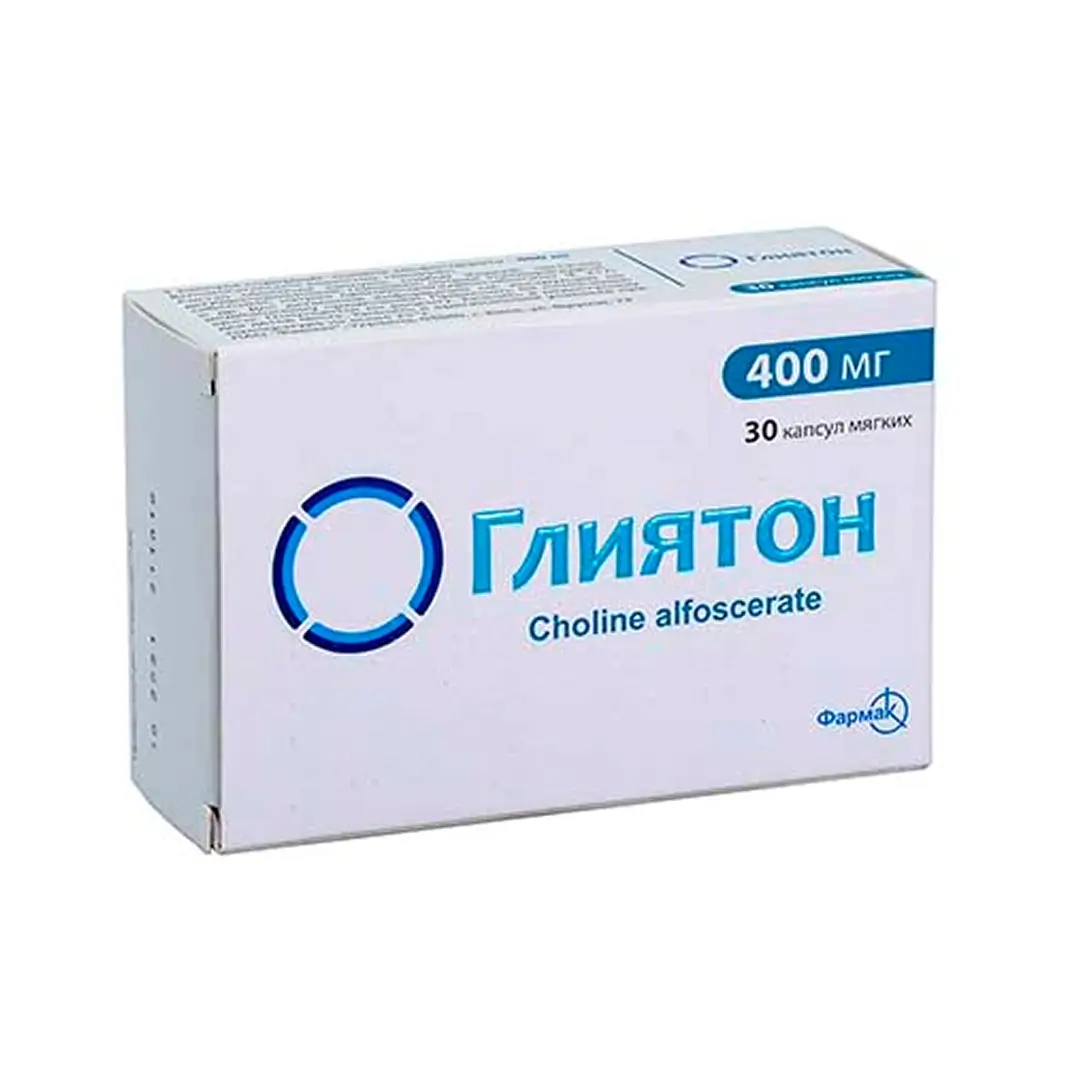 Глиятон капс. 400мг №30