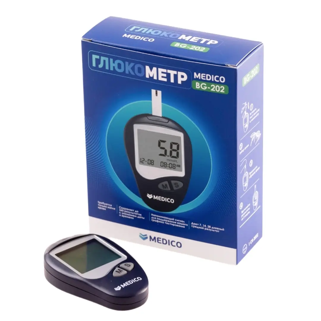Medico BG-202 glyukometr №1