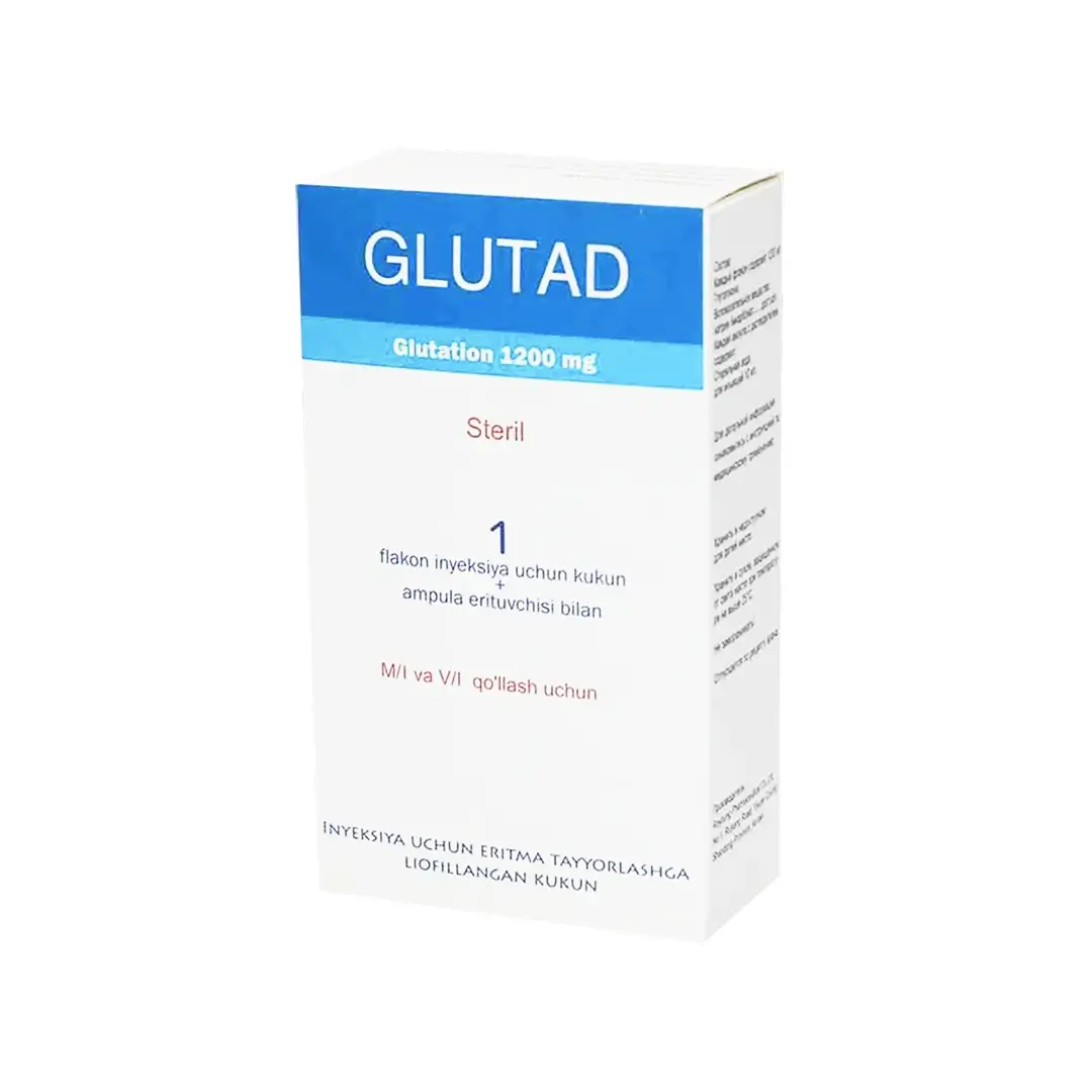 Глутад лиоф. пор. д/ин. 1200мг №1