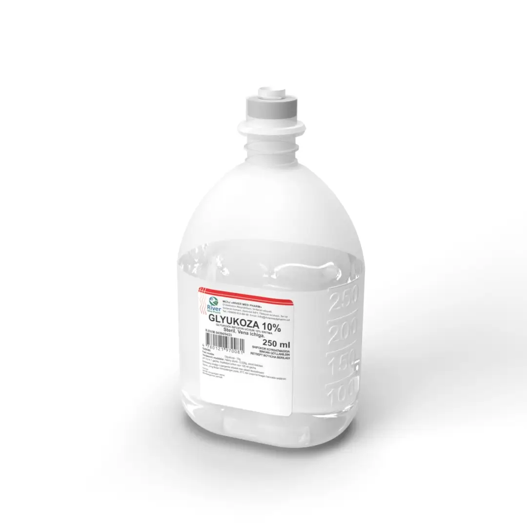 Глюкоза р-р д/инф. 10% 250мл №1