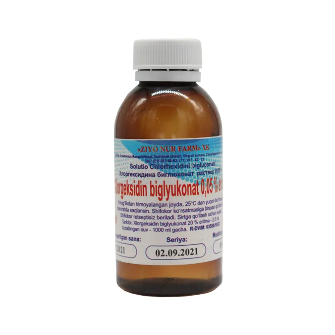 Xlorgeksidina biglyukonat r-r 0,05% 50ml