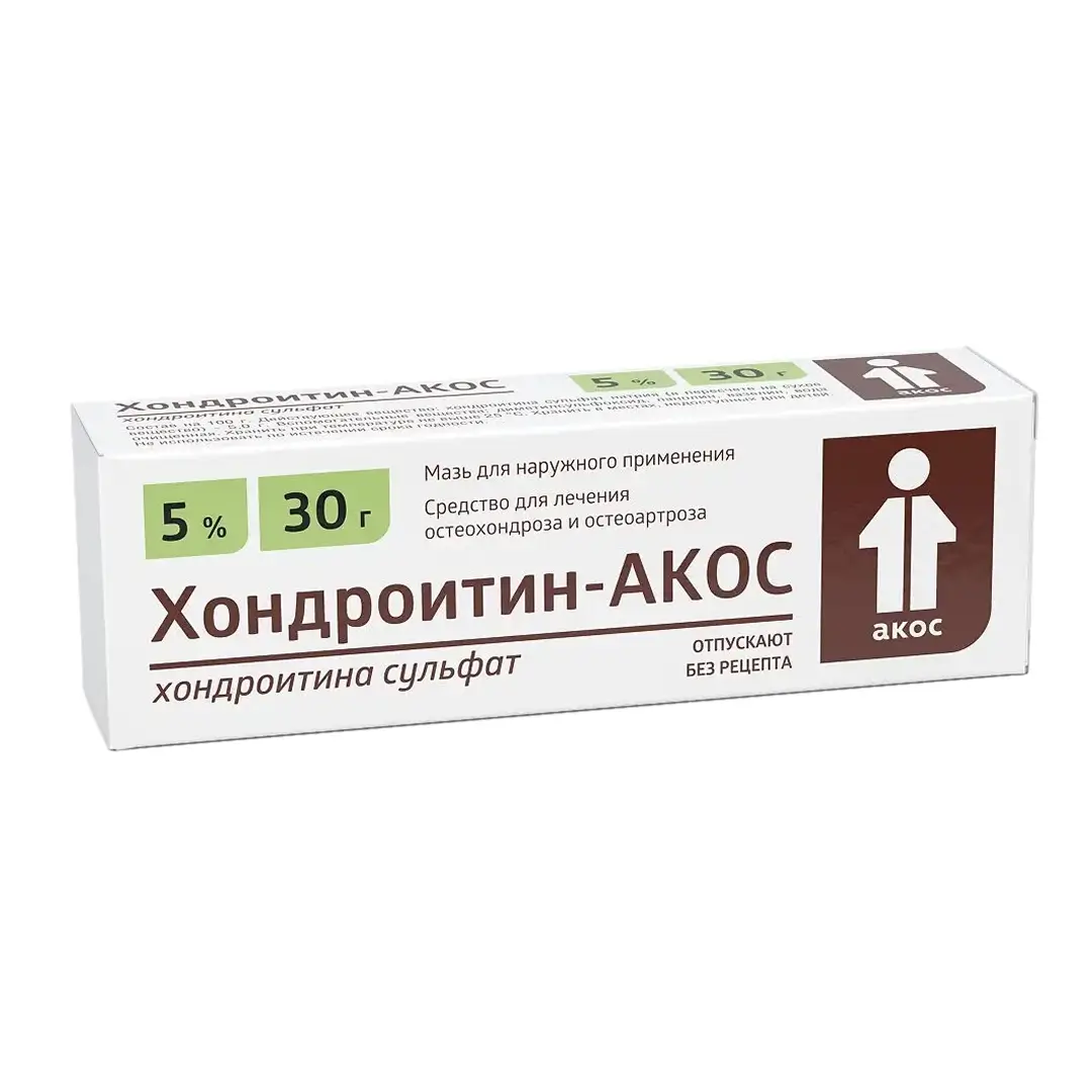 Хондроитин - АКОС мазь 5% 30г
