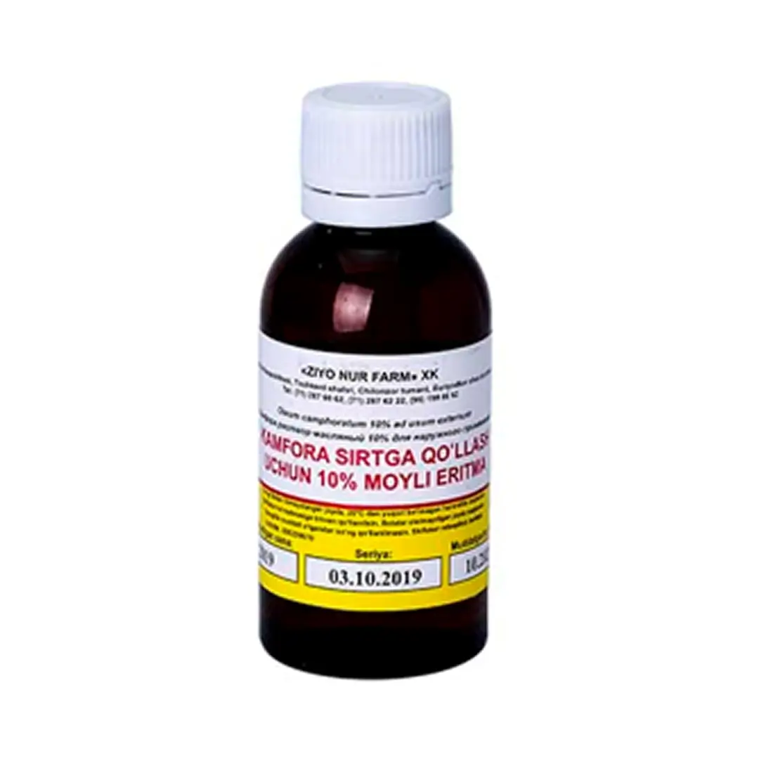 Kamfora r-r maslyan. ZNF 10% 40ml