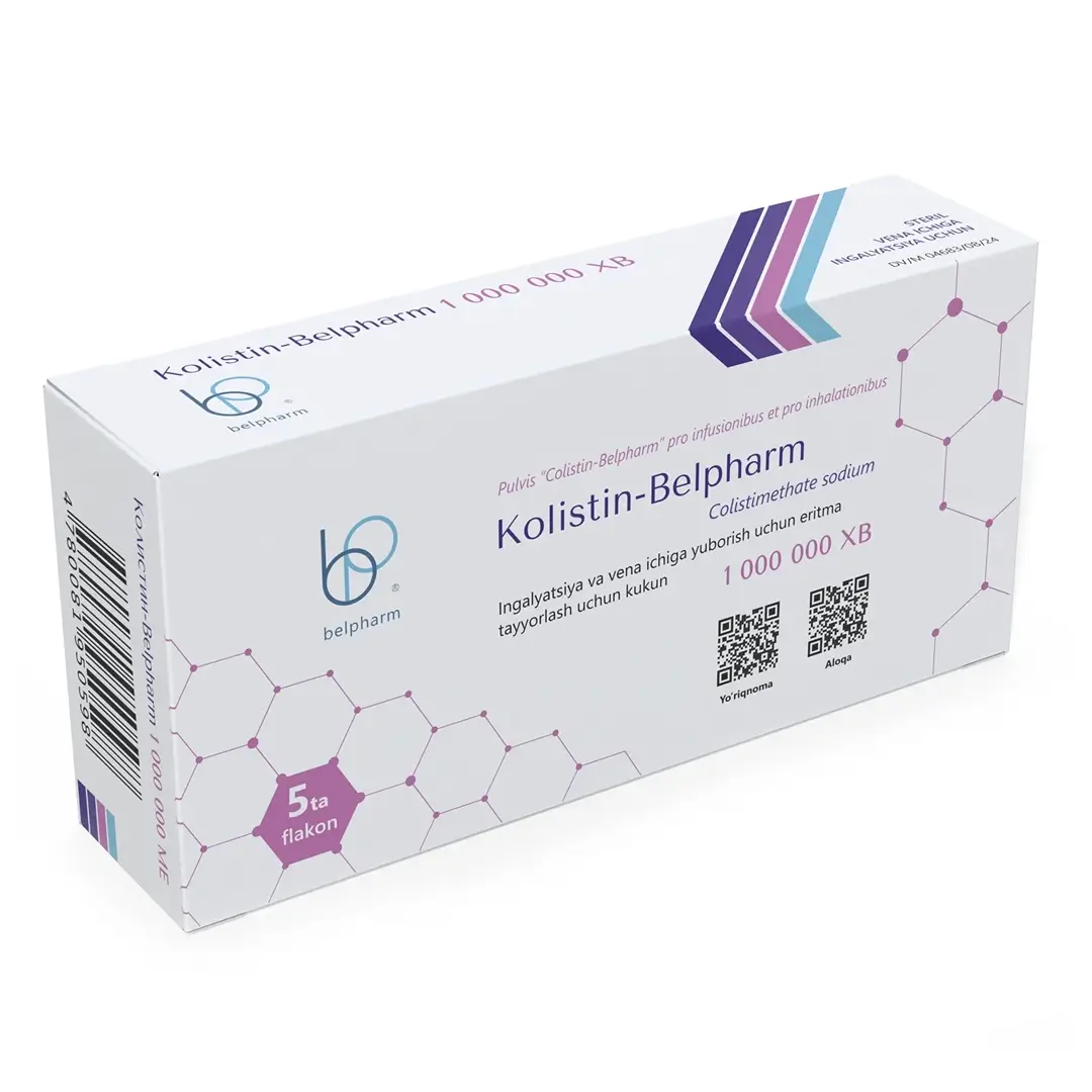 Kolistin-Belpharm por. d/inf. i ingal. 1000000MЕ №5