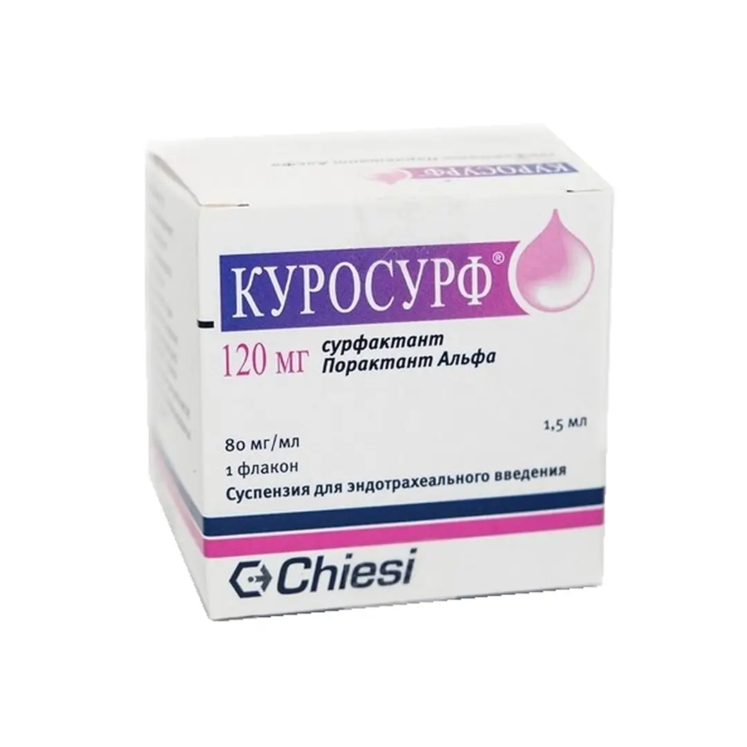 Kurosurf susp.120mg 80mg/ml 1,5ml №1