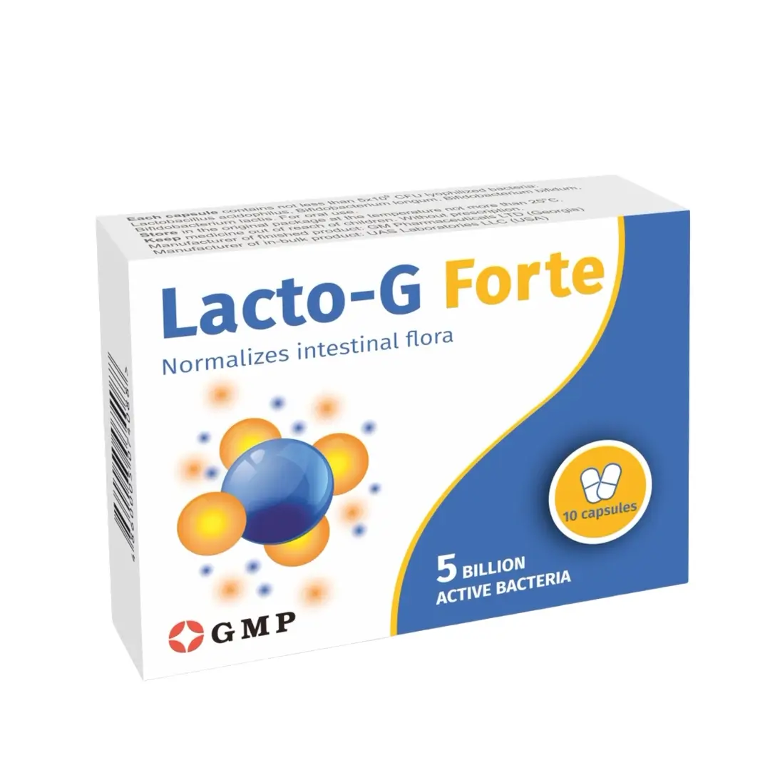 Лакто G Форте капс. №10