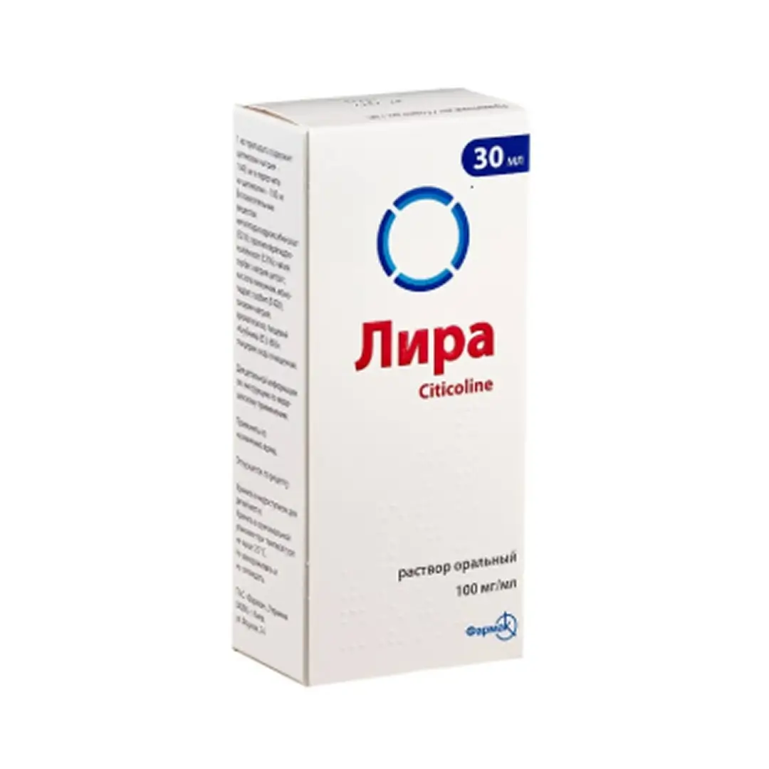Лира р-р д/приема внутрь 100мг/мл 30мл №1