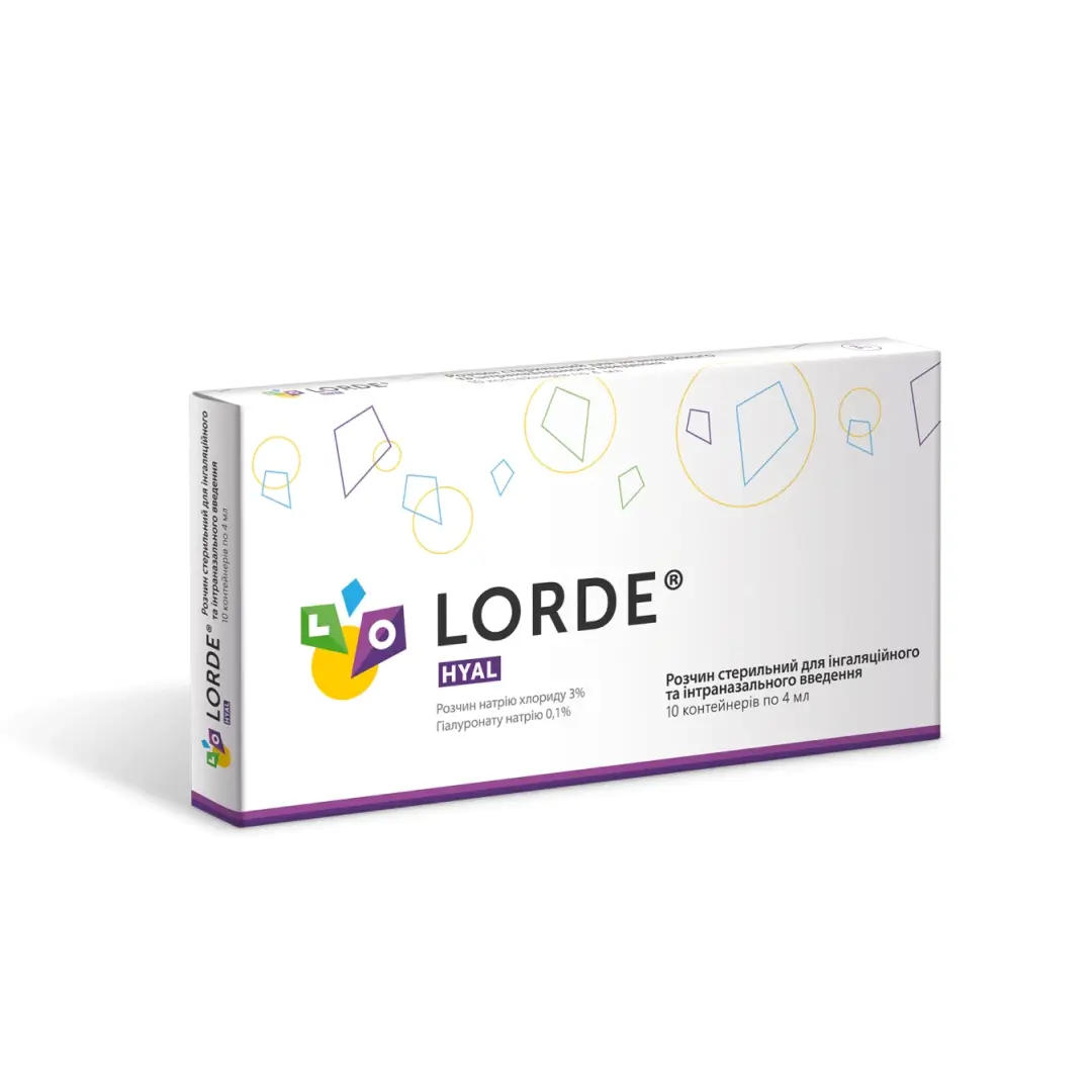 Lorde gial r-r d/ingal. 4ml №10