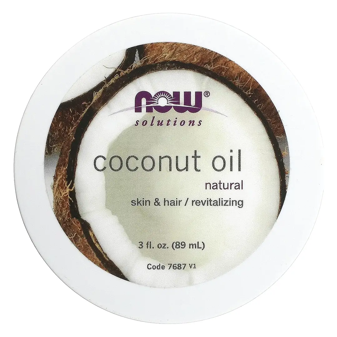 Масло кокосовое натуральное NOW 89мл