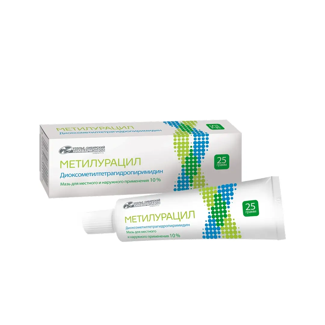 Metiluratsilovaya maz 10% 25g