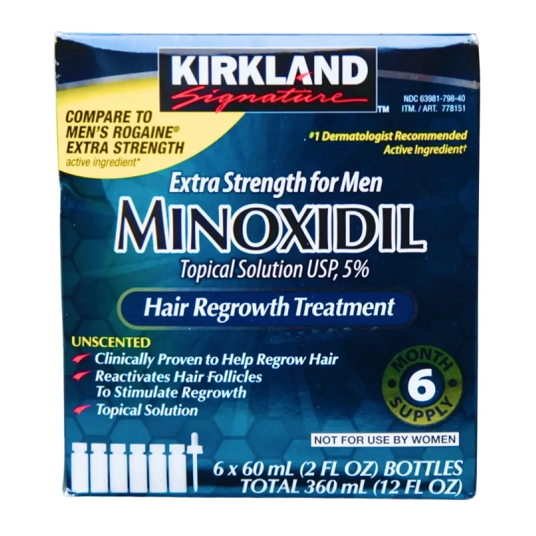 Миноксидил лосьон 5% 60мл №6 "KIRKLAND"