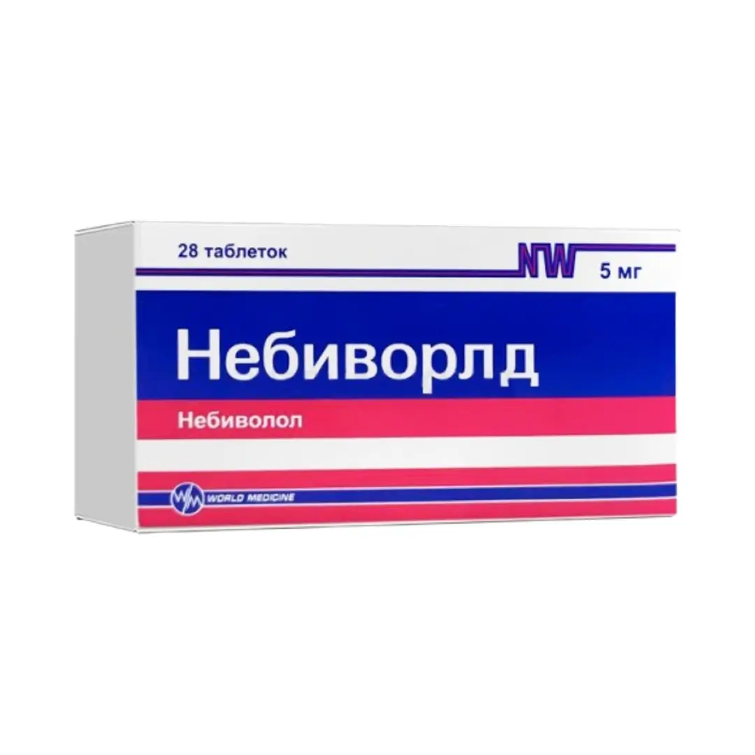 Небиворлд таб. 5мг №28