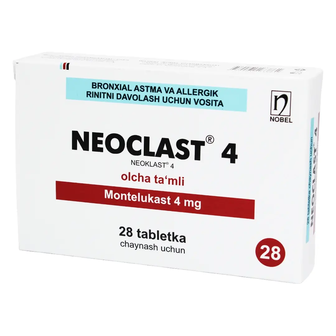 Неокласт таб. 4мг №28