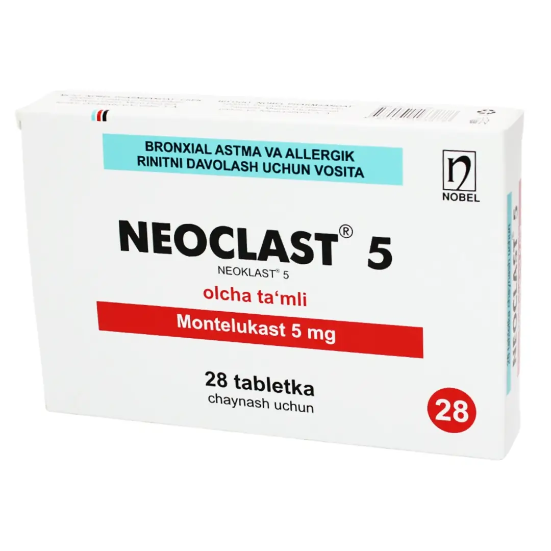 Неокласт таб. жев. 5мг №28