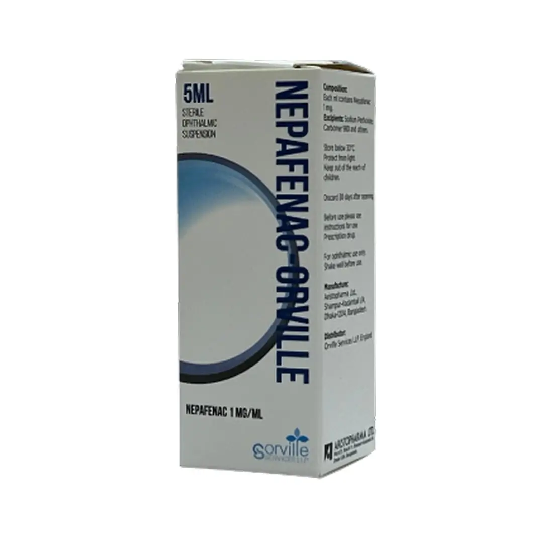 Непафенак-Орвилле сусп офтал. 1мг/мл 5мл