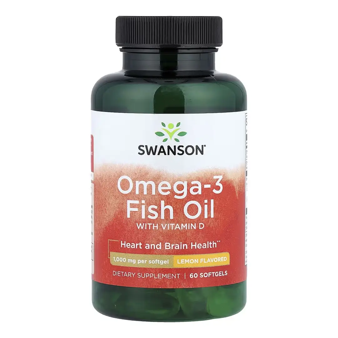 Омега-3 капс. лимон №60