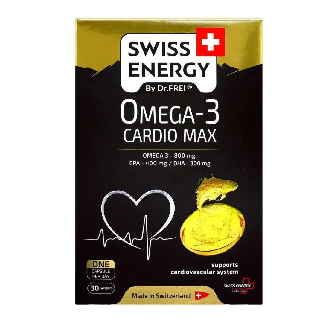 Омега-3 Cardio Max Swiss Energy капс. №30