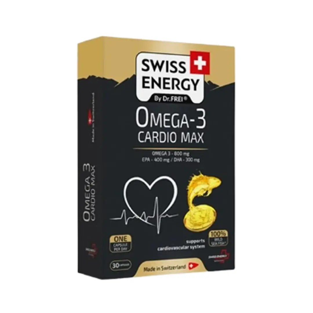 Омега-3 Cardio Max Swiss Energy капс. №30