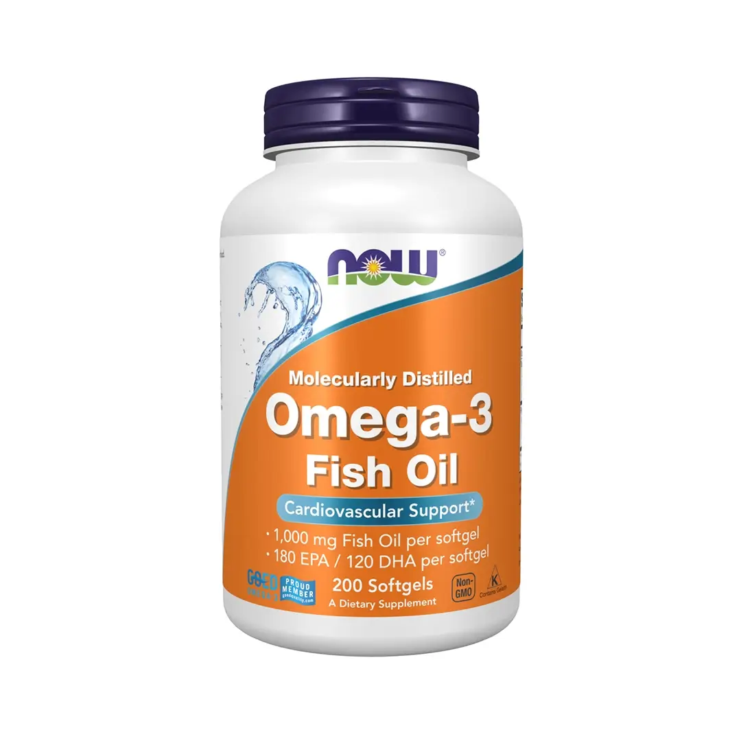 Omega-3 fish oil капс. 1000мг №200