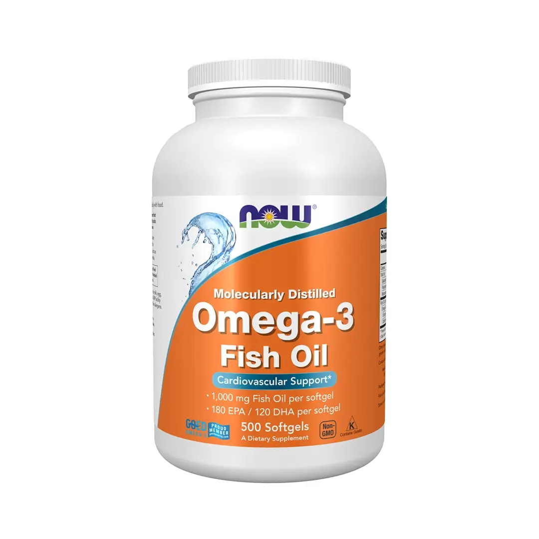 Omega-3 fish oil капс. 1000мг №500