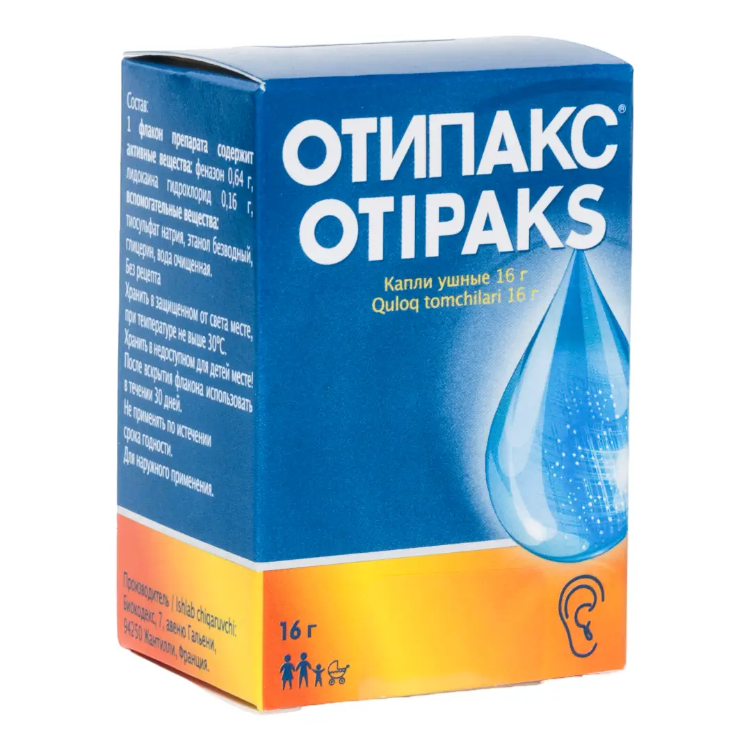 Otipaks ush. kapli 16g