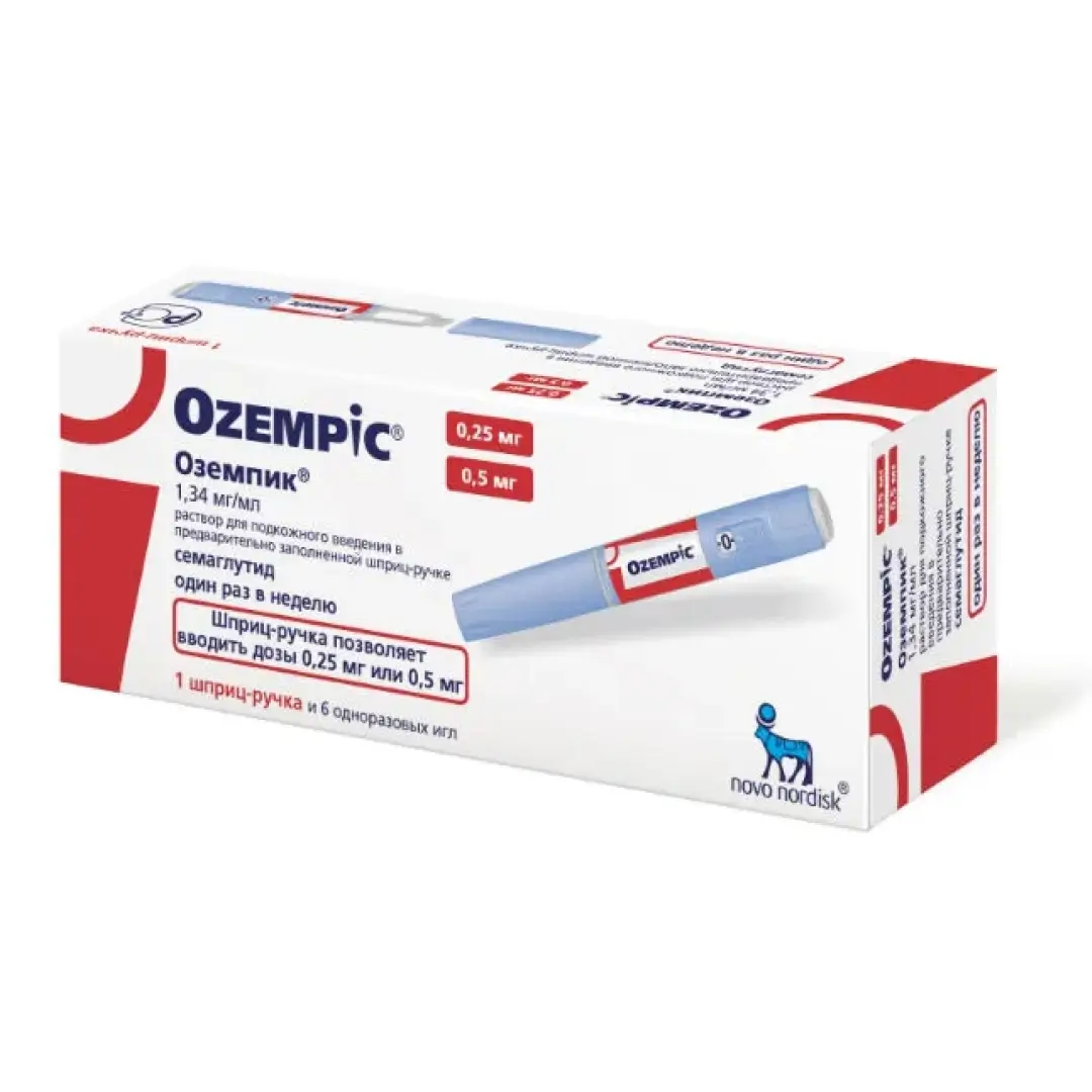 Оземпик р-р 1.34мг/мл 2мг/доза №1
