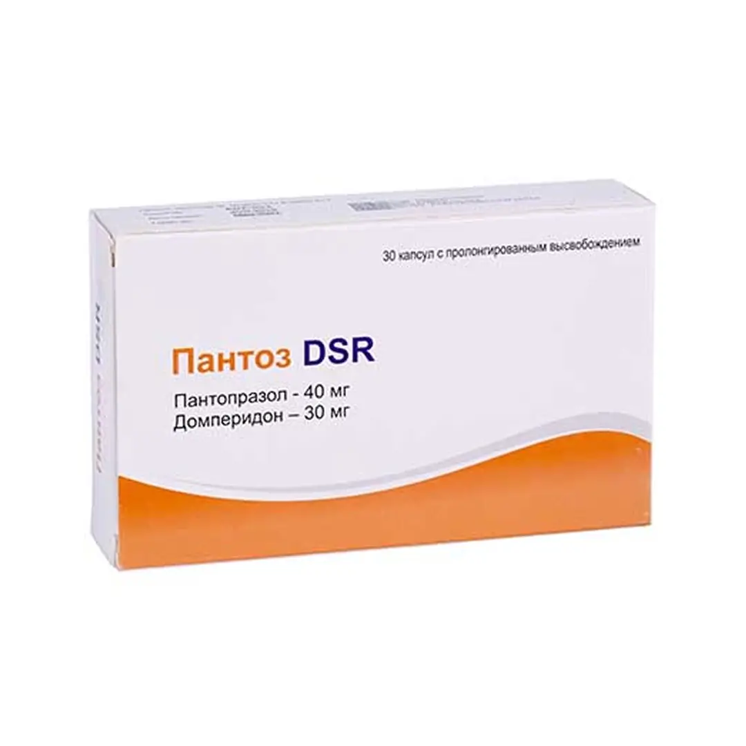 Pantoz DSR kaps. 40mg+30mg №30